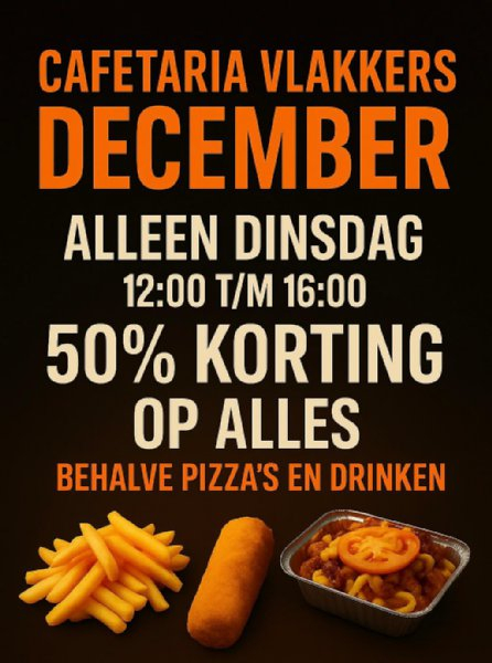 December Actie 50% korting
